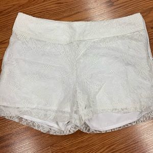 🌸4 for $25🌸 White Lace Shorts